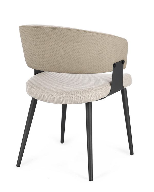 BT RAMI Bézs design Kárpitos beltéri szék