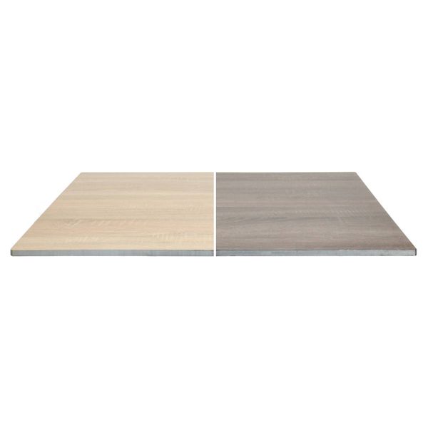 SP SONOMA LIGHT/DARK 70x70 Brown, Natural design Tabletop