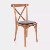 XTON TATIANA Brown Scandinavian Wooden indoor chair