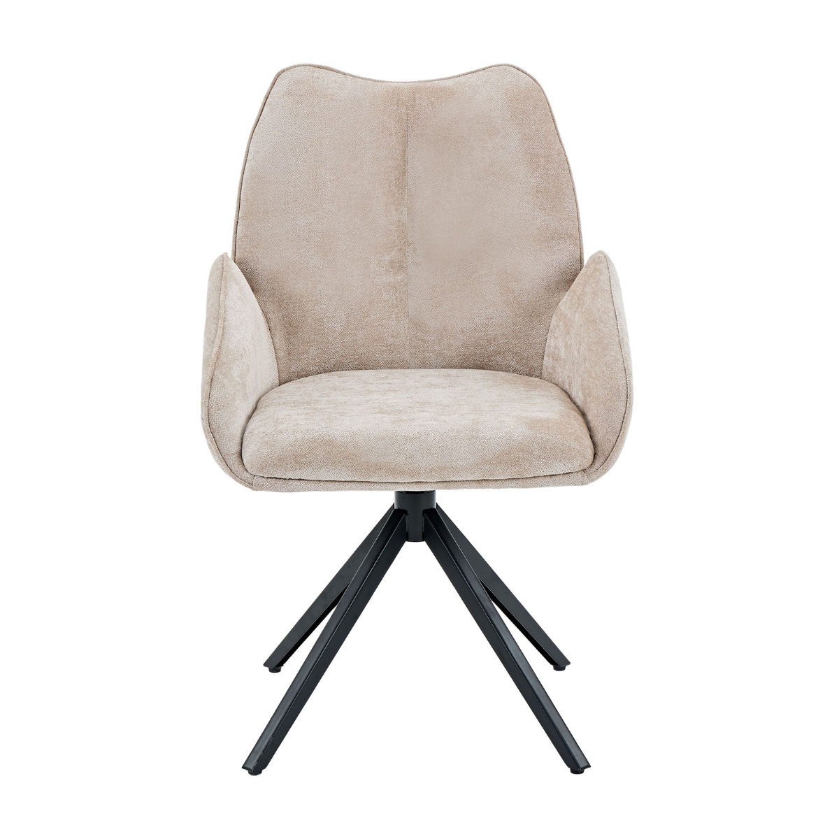 ET EDIE Bézs design Kárpitos beltéri szék