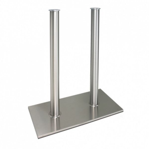 PA 405 INOX Silver modern Table base