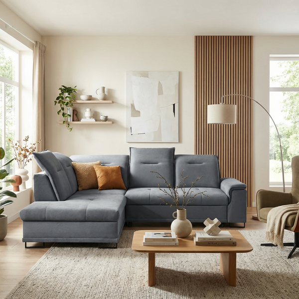 ET BERNI Több színben modern Sarokgarnitúra