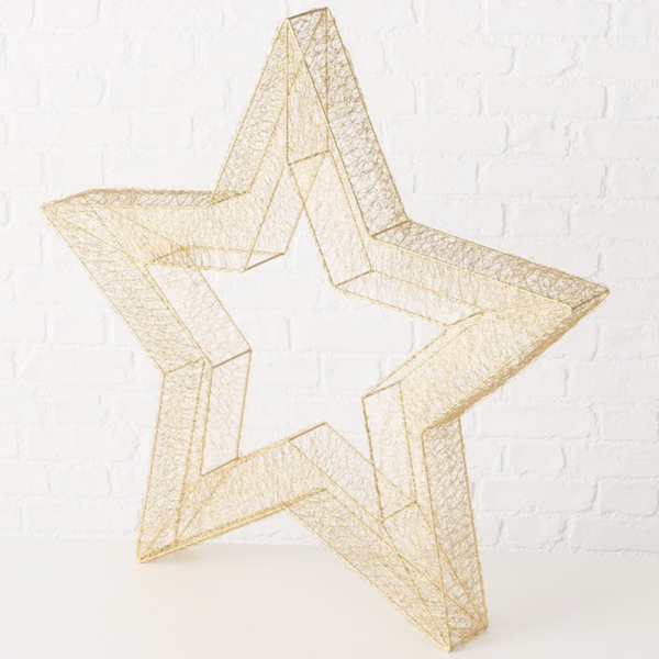 B STARRY Arany design Asztali dekoráció