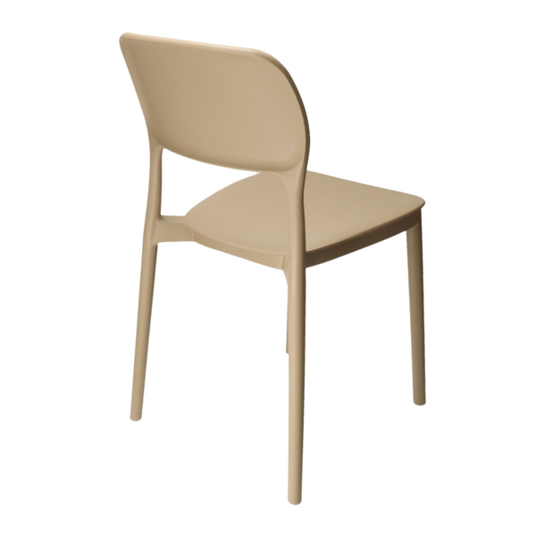 SI TONY Taupe design Műanyag kültéri szék