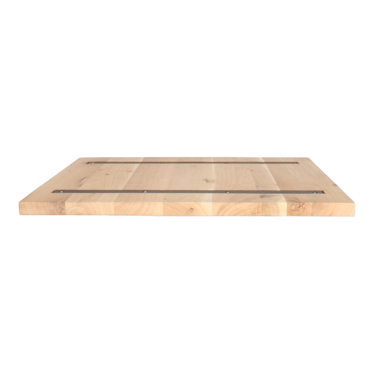 RC NATUR OAK 80x80 Brown Scandinavian Tömörfa beltéri asztallap