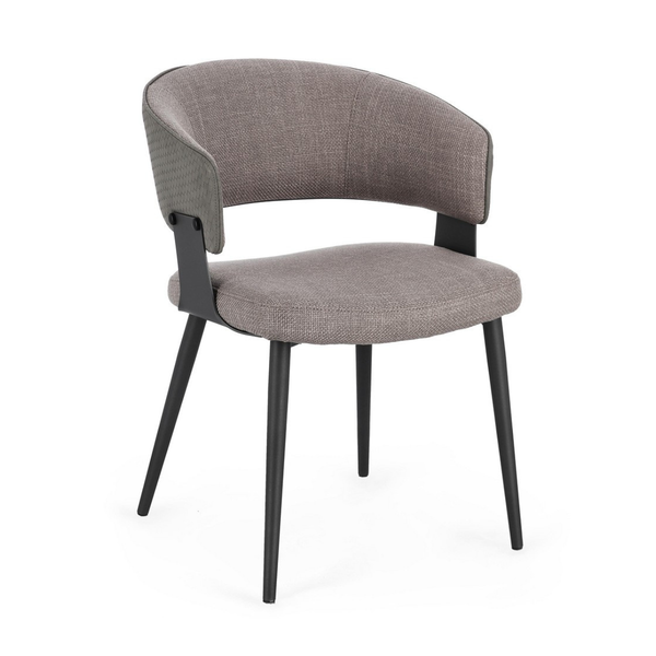 BT RAMI Szürke design Kárpitos beltéri szék