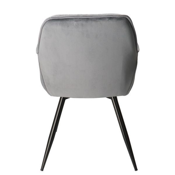 DL CHERRY BLUVEL 14 Szürke design, elegáns Kárpitos beltéri szék