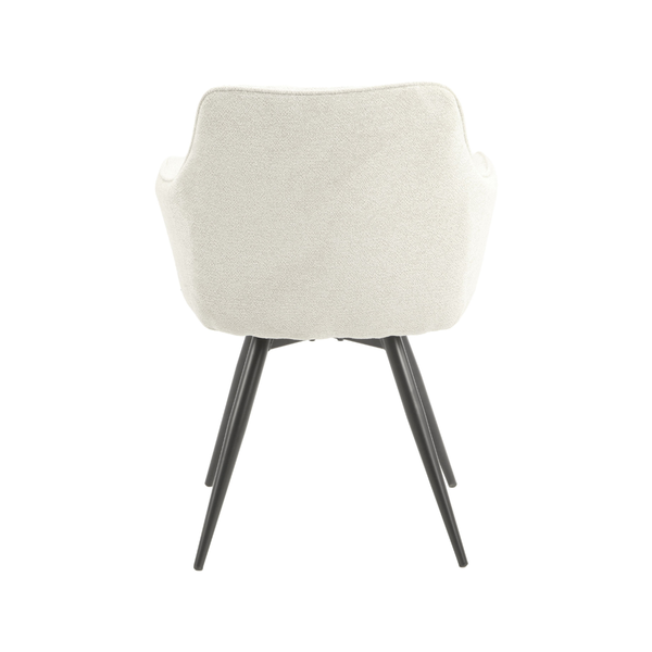 ET GABRIELL Fehér design Kárpitos beltéri szék