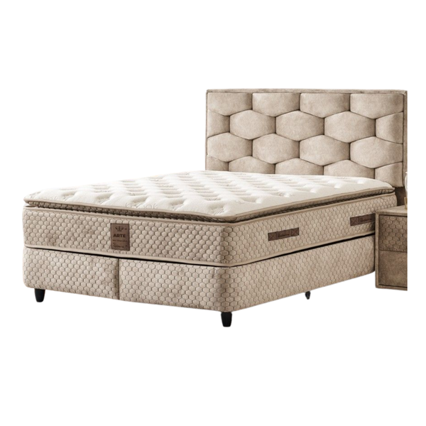 ET DAVE Bézs design Ágy