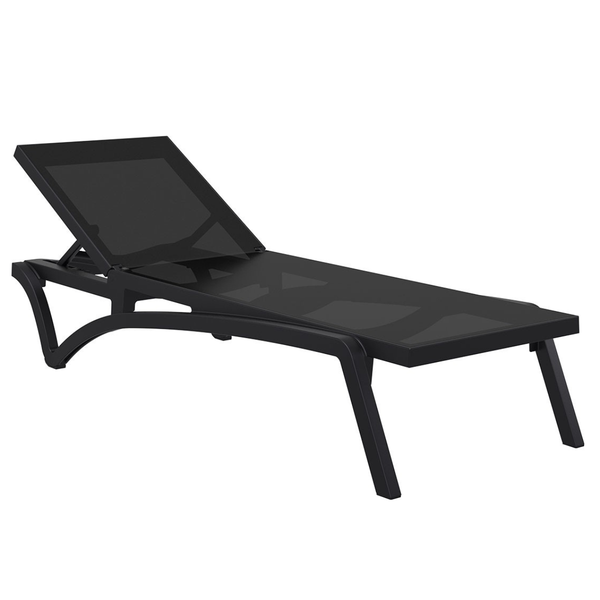 ST PACIFIC Fekete design Napágy