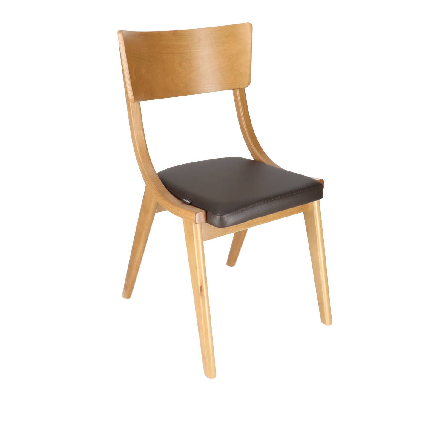 IC AURA OAK Barna design, elegáns Fa beltéri szék