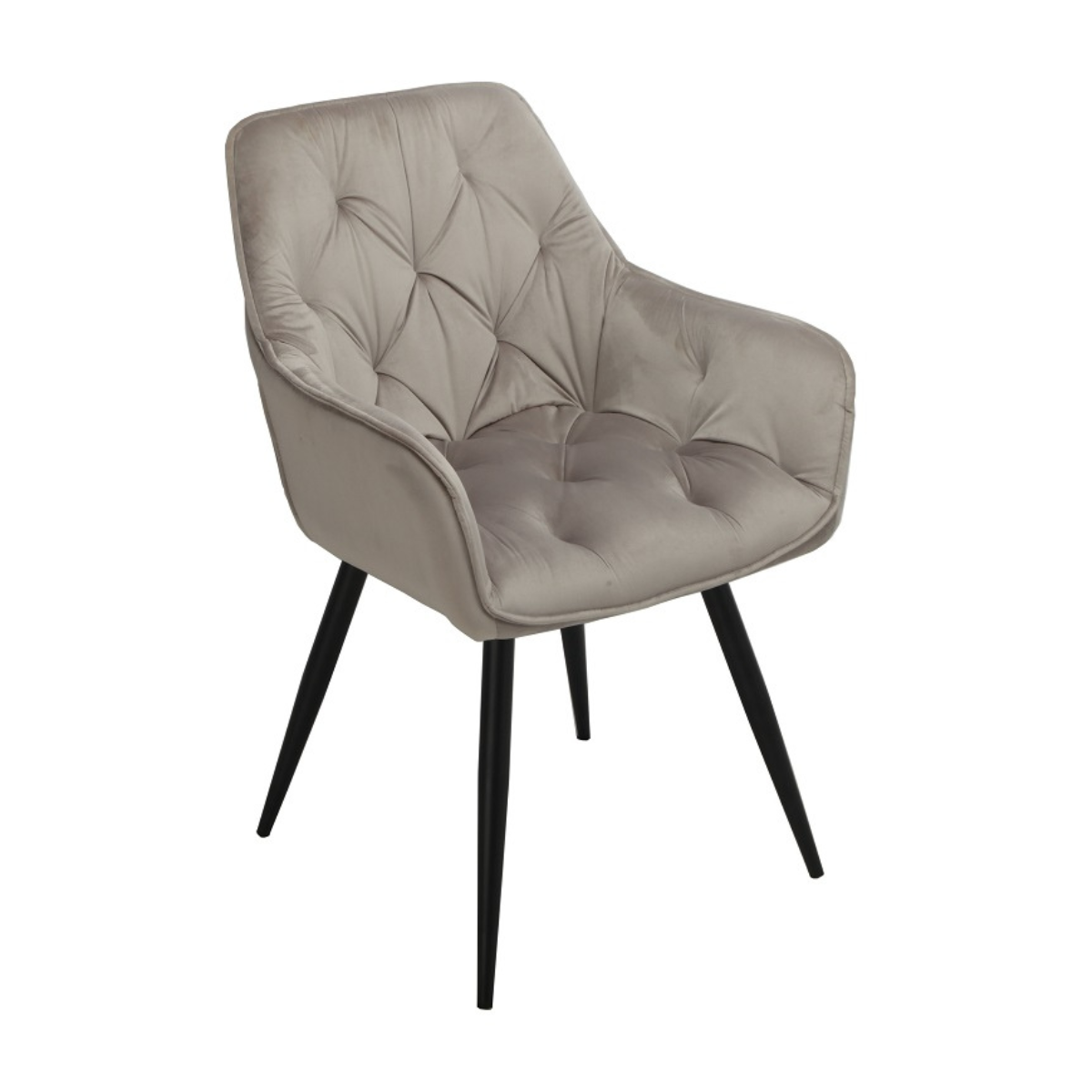 ET MONIQUE Szürke design Kárpitos beltéri szék