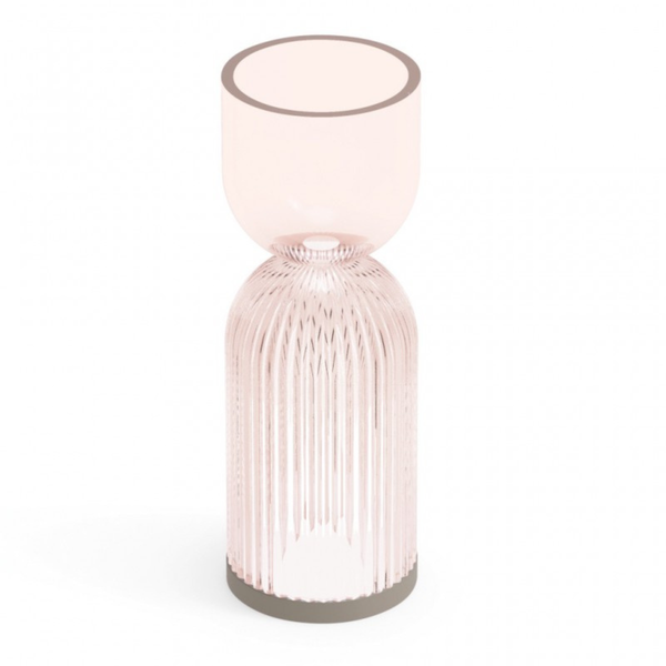 LX ARABA LAMP B Rózsaszín design Kültéri asztali lámpa