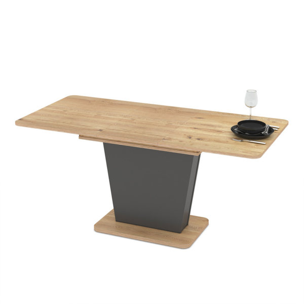 ET LIA Szürke design Beltéri komplett asztal