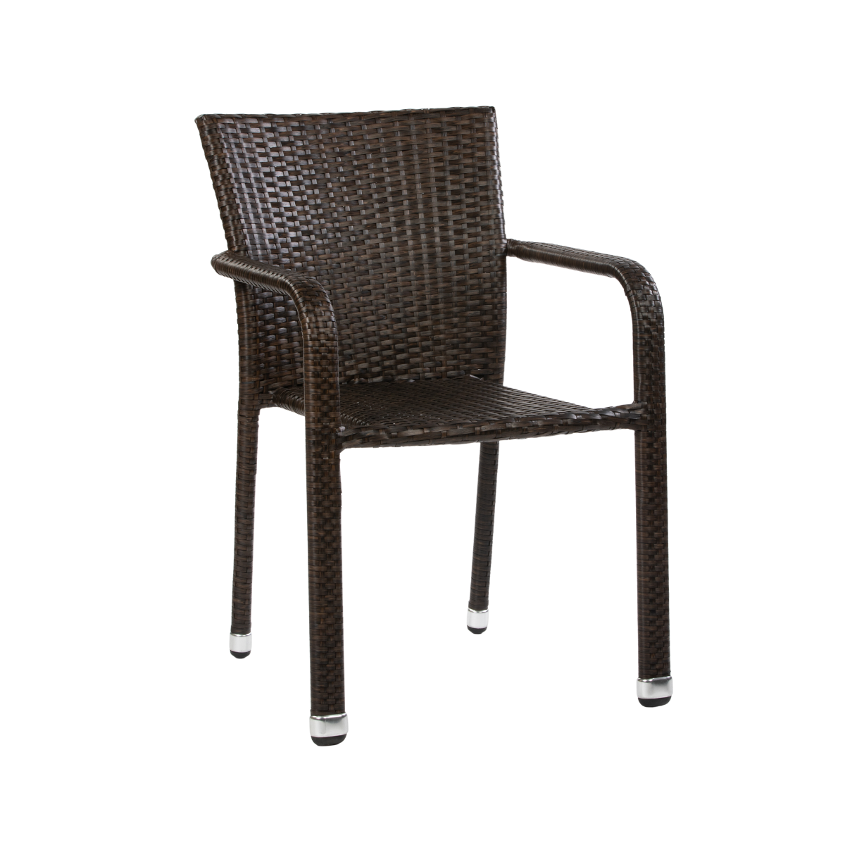 DL BUDDHA Barna klasszikus Polirattan kültéri szék