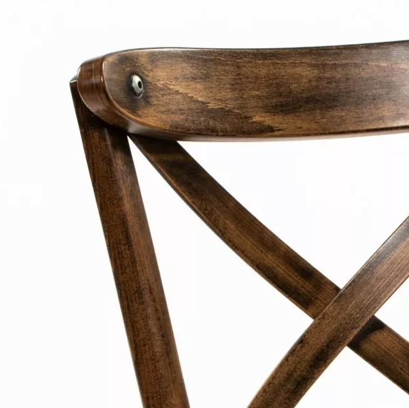 XTON 05 FRENCH PATINA Utolsó 1db  Barna skandináv Fa beltéri bárszék