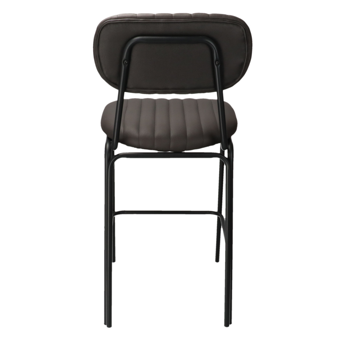 DL TEMPLE Fekete industrial Alacsony bárszék