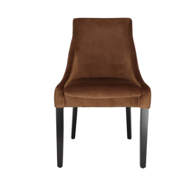LT 1005 S Brown classic Upholstered indoor chair