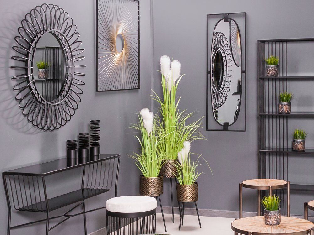 EO BRONZE FLOWER SPOT utolsó 1db  Fehér, Arany elegáns Virágtartó és kaspó