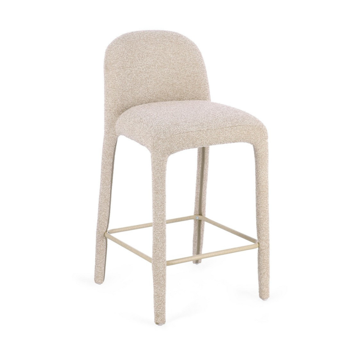 BT ANKARA Bézs design Kárpitos beltéri bárszék