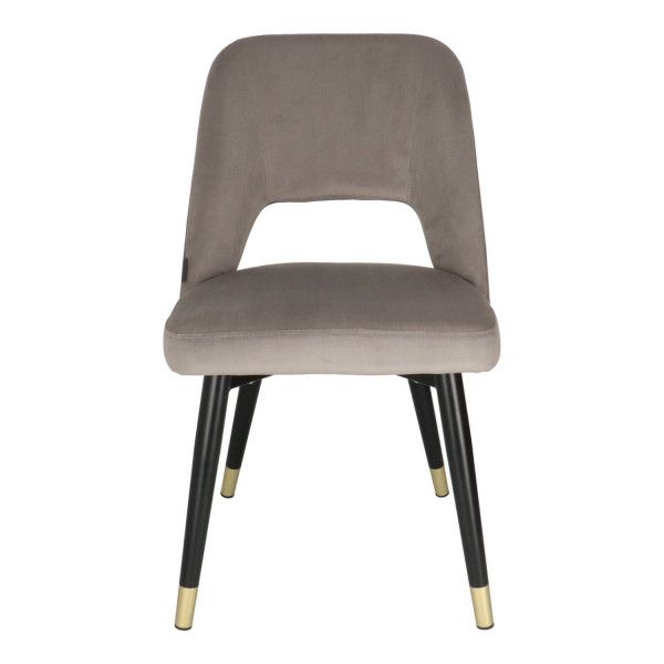 DL FANNY Grey elegant Upholstered indoor chair