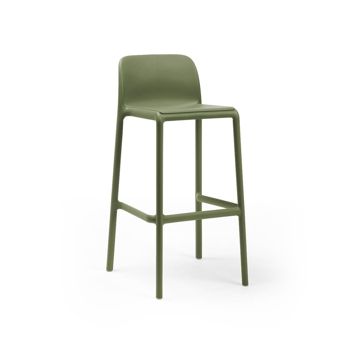 NARDI FARO Multiple colors minimalist Plastic outdoor bar stool