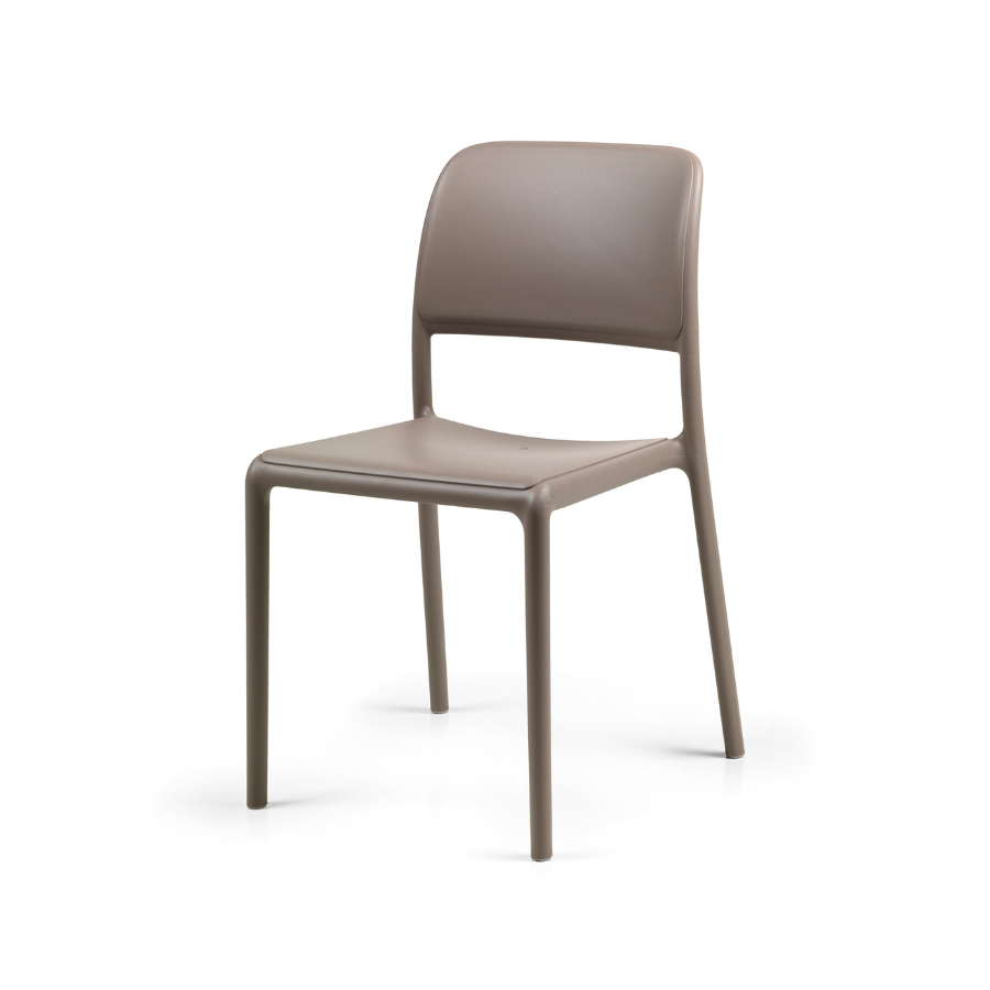 NARDI RIVA BISTROT Taupe minimalista Műanyag kültéri szék
