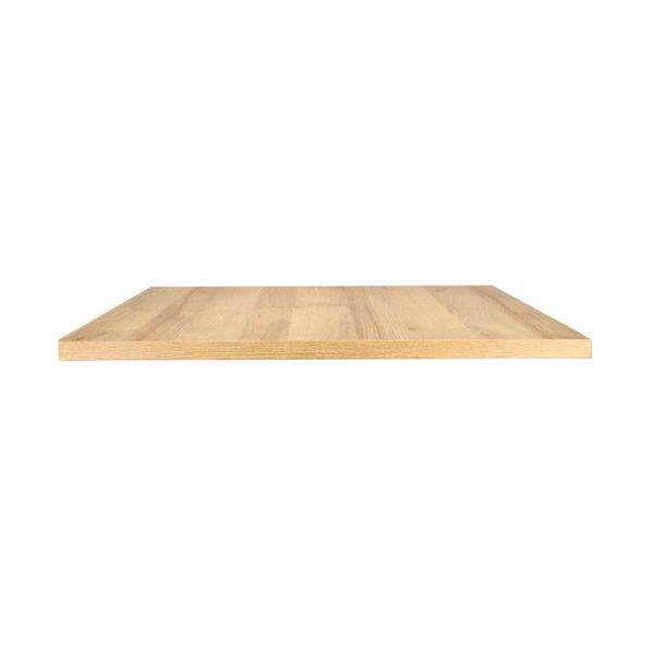 DL SUPERFRONT OAK 68x68 Natúr minimalista Asztallap