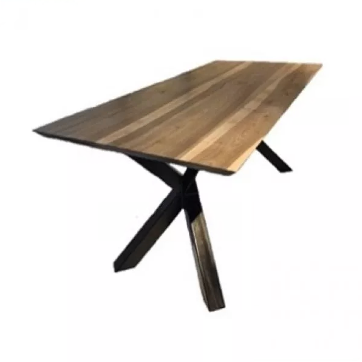 BD WALNUT TABLE Brown industrial Tömörfa beltéri asztallap