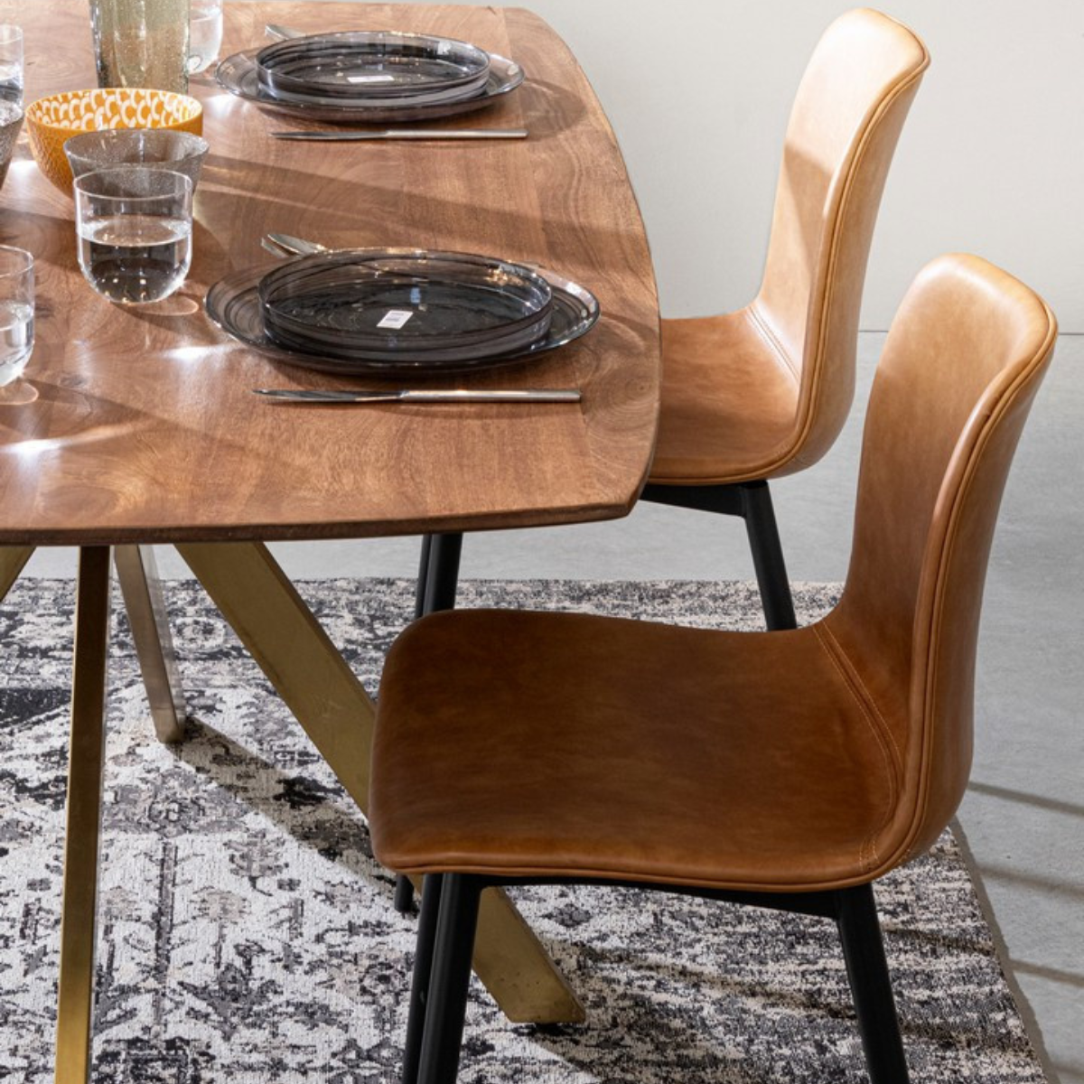 BT KIARA Barna klasszikus Kárpitos beltéri szék