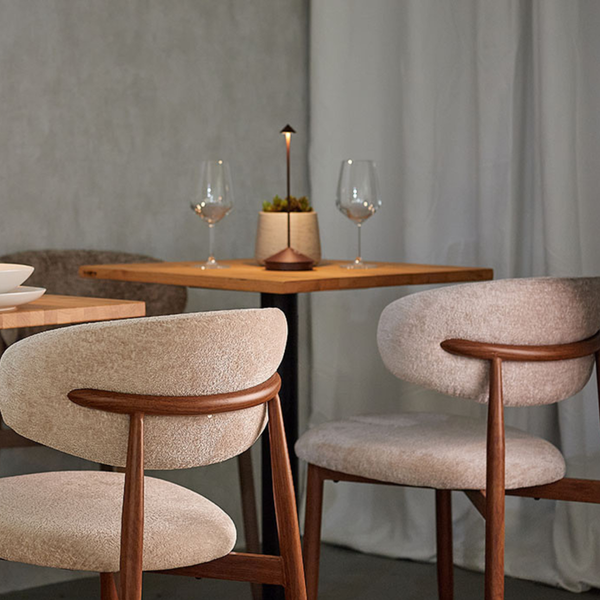 DL POLAR Bézs design Kárpitos beltéri szék