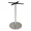 PA 530 INOX Silver modern Table base