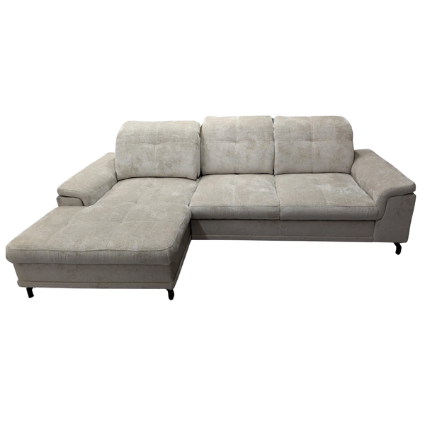 ET BREE Szürke design Sarokgarnitúra