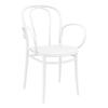 ST VICTOR XL Fehér design Műanyag kültéri szék