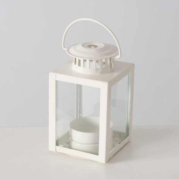 B KELLY LATERN Fehér design Asztali dekoráció