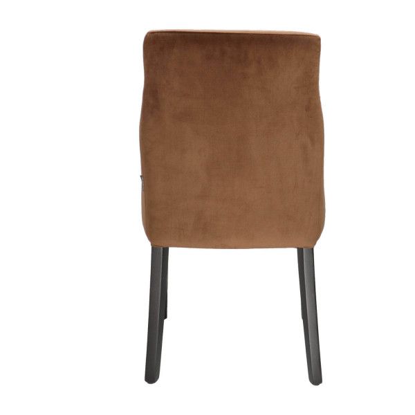 LT 1005 S Brown classic Upholstered indoor chair