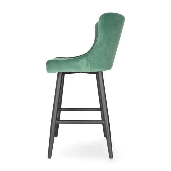 DL CRYSTAL 65 Zöld vintage Alacsony bárszék