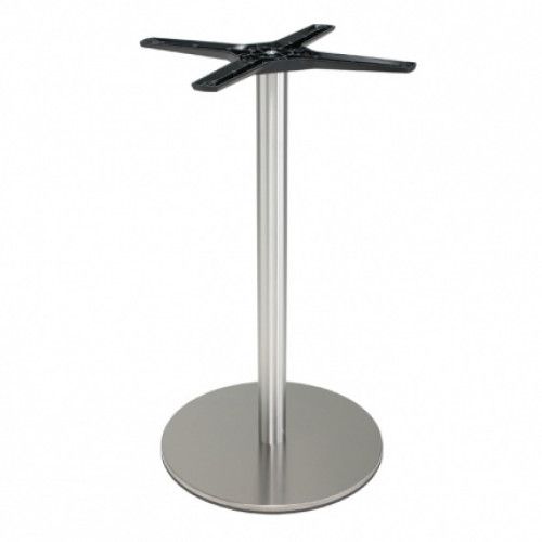 PA 530 INOX Silver modern Table base