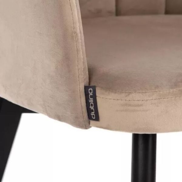 T NIKOL Beige elegant Upholstered indoor chair