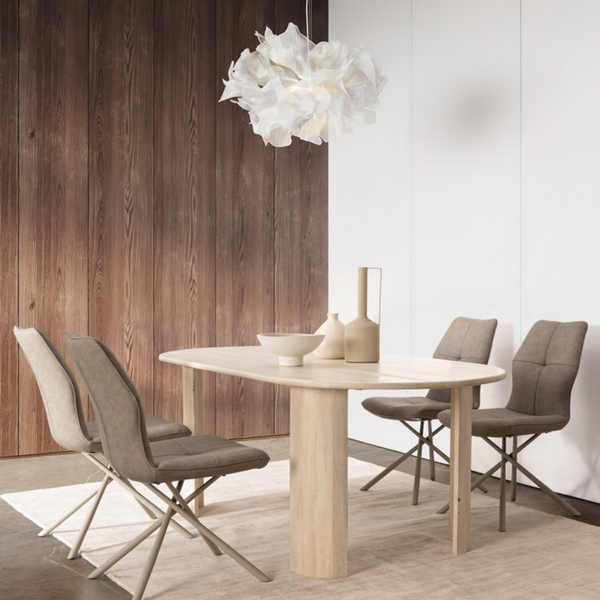 BT OMAR Fa design Beltéri komplett asztal