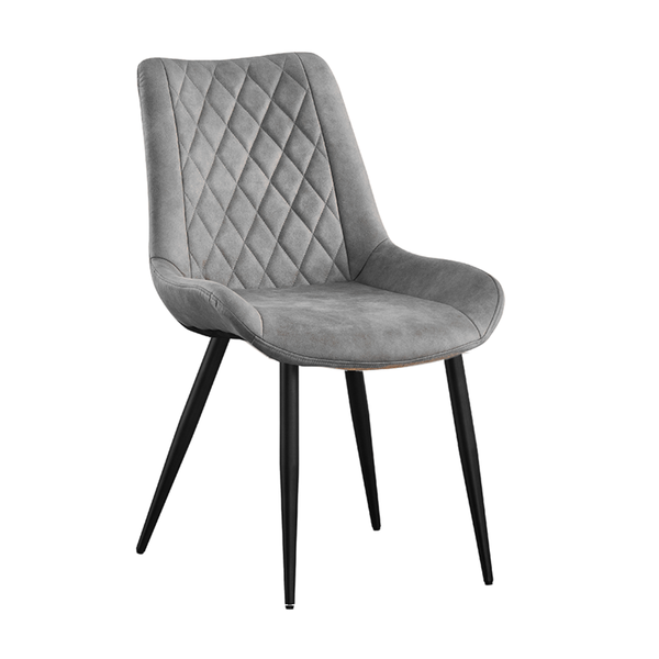 ET LONNY Szürke design Kárpitos beltéri szék