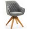 DL DIAMOND Szürke skandináv Kárpitos beltéri szék