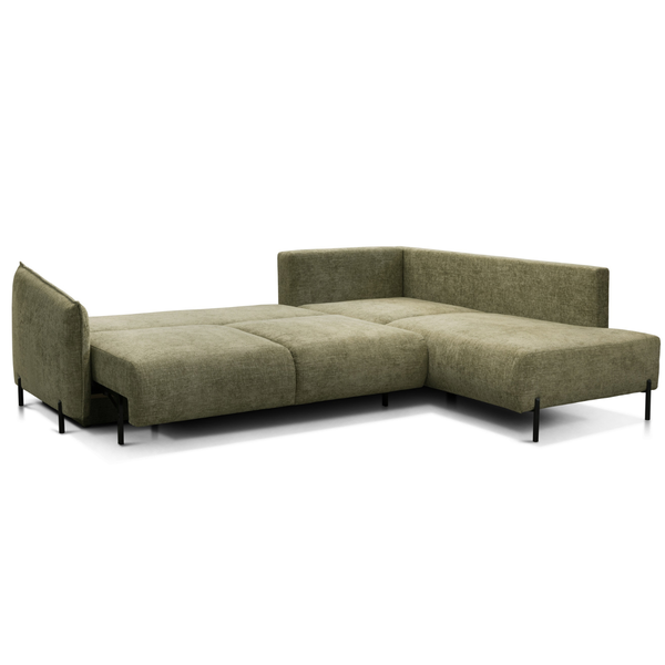 ET MARY Zöld design Sarokgarnitúra