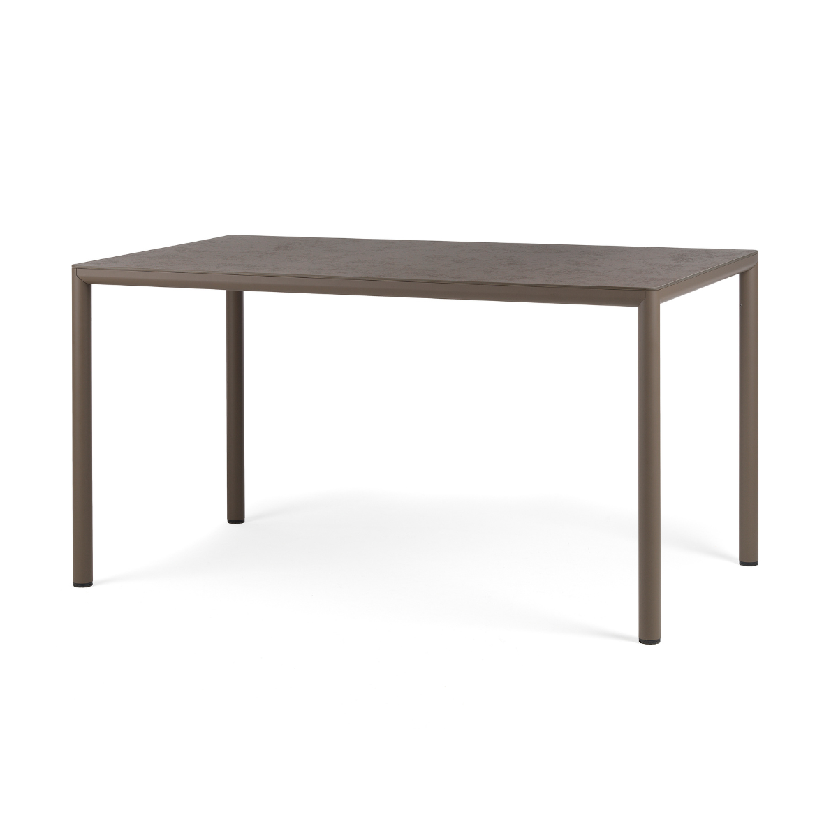 NARDI PIAVE TABLE 140x80 Barna design Kültéri komplett asztal