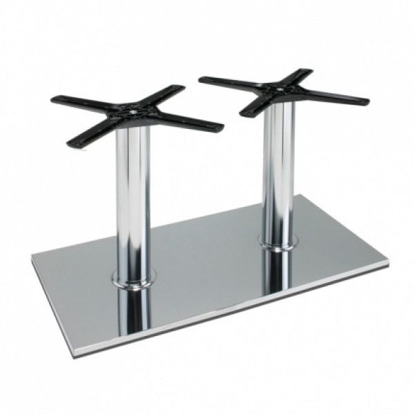 PA 405 CR Silver modern Table base