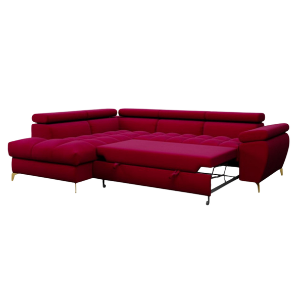 ET VELMIRA  Több színben design Sarokgarnitúra