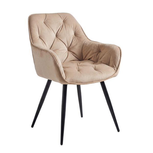 DL CHERRY   Bézs design Kárpitos beltéri szék