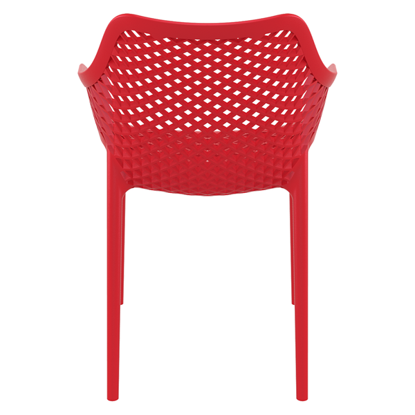 ST AIR XL Piros modern Műanyag kültéri szék