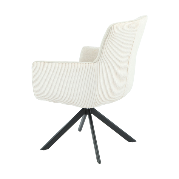 ET VANESSA Fehér design Kárpitos beltéri szék