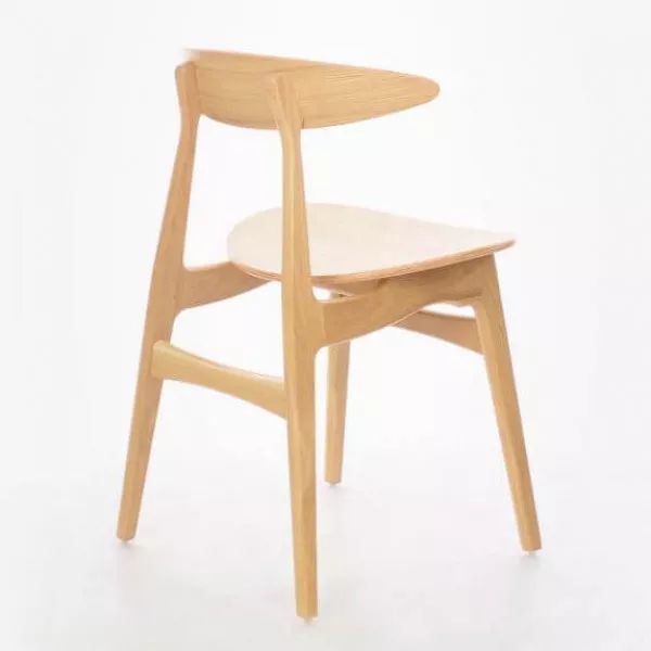 XTON NICK Natural Scandinavian Wooden indoor chair